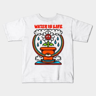 Water Is Life Kids T-Shirt